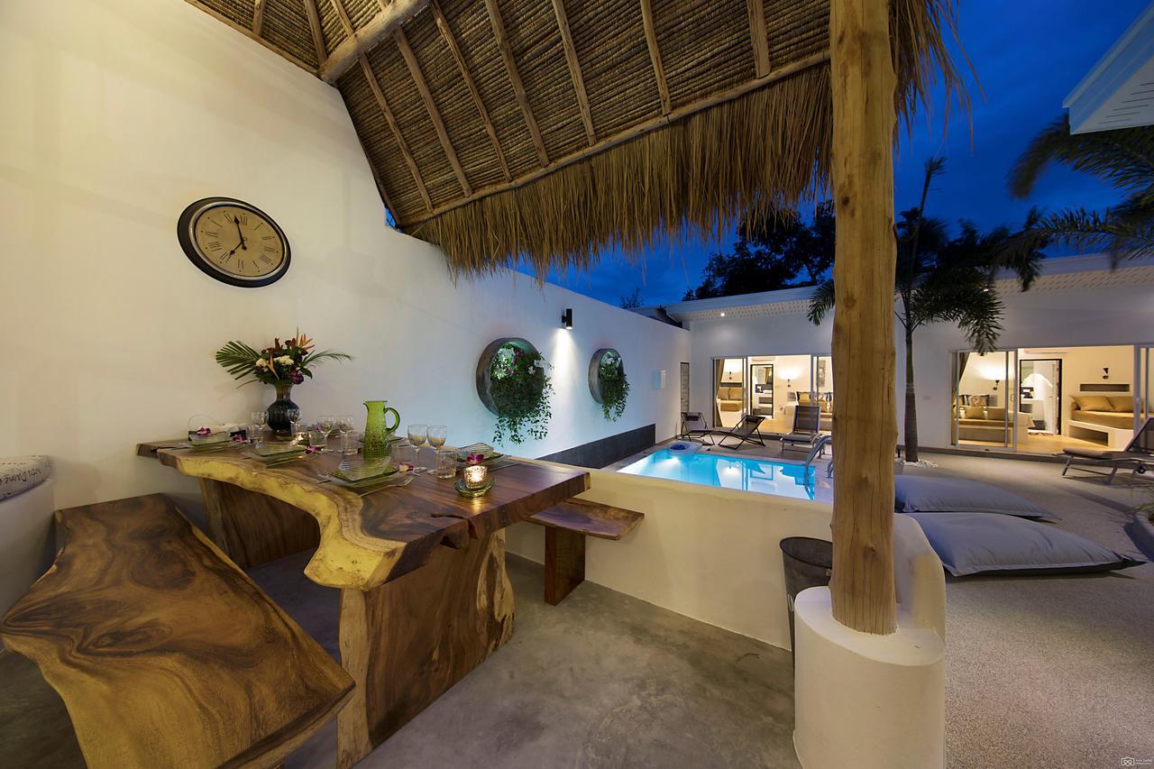 Aditaya Pool Beach Villas Bophut Kültér fotó